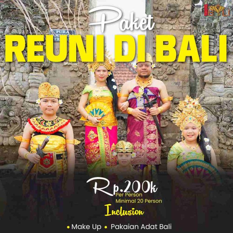 Paket Reuni Adat Bali
