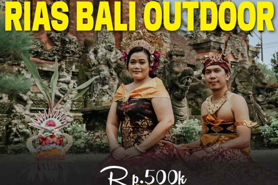 Paket Rias Adat Bali Outdoor